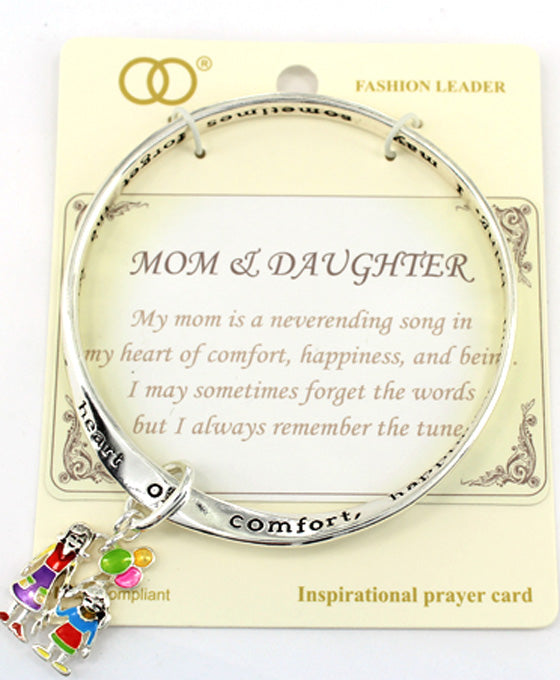 MOM & DAUGHTER Twist Bangle