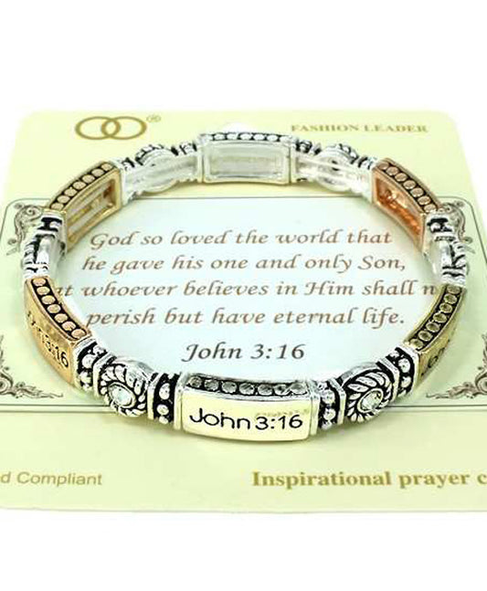 JOHN 3:16 Inspiration Bracelet