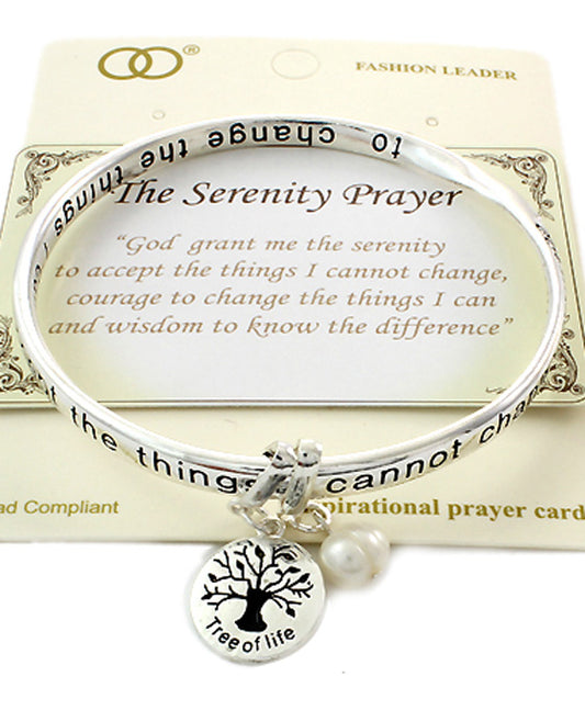 SERENITY PRAYER Twist Bangle