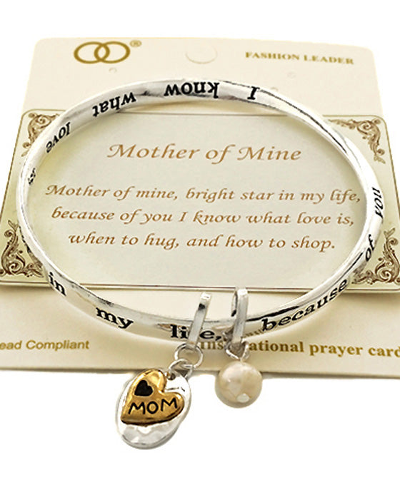 Mother of Mine Twist Bangle