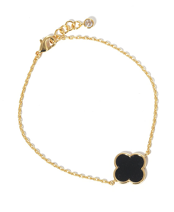 Gold Dipped Clover Bracelet