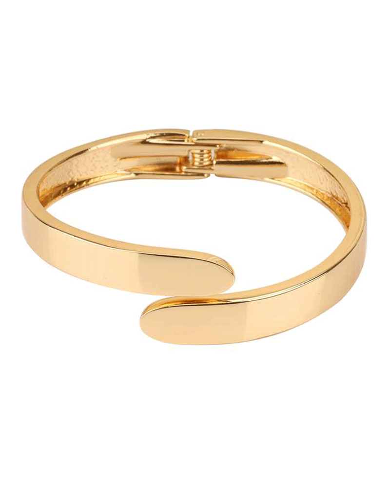 Metal Bangle Hinge Bracelet