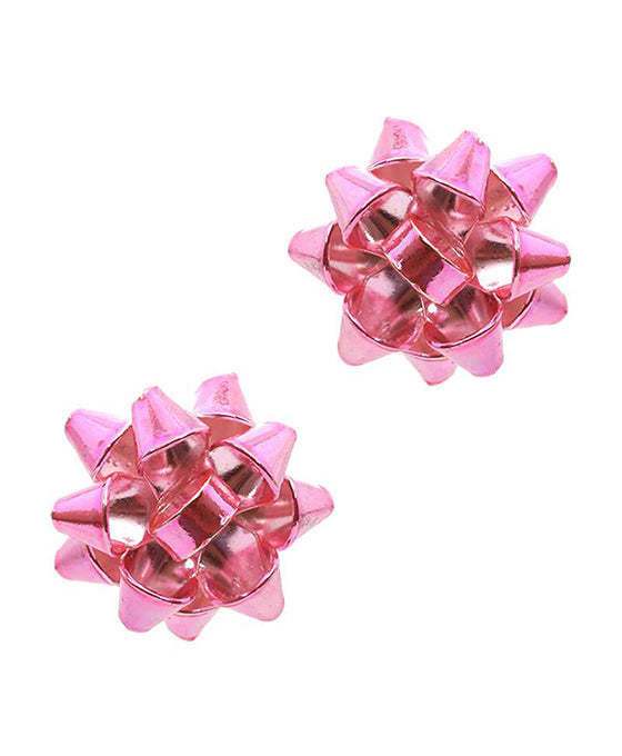 15mm Metal Christmas Post Earring