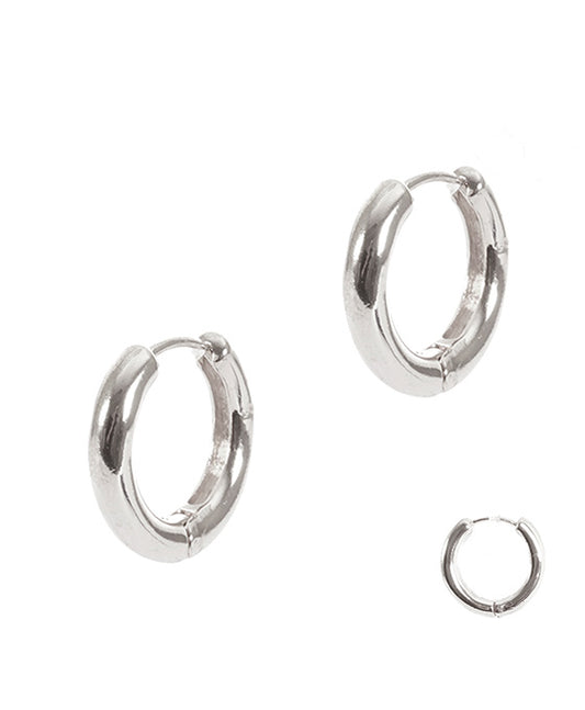 Metal Hoop Earring