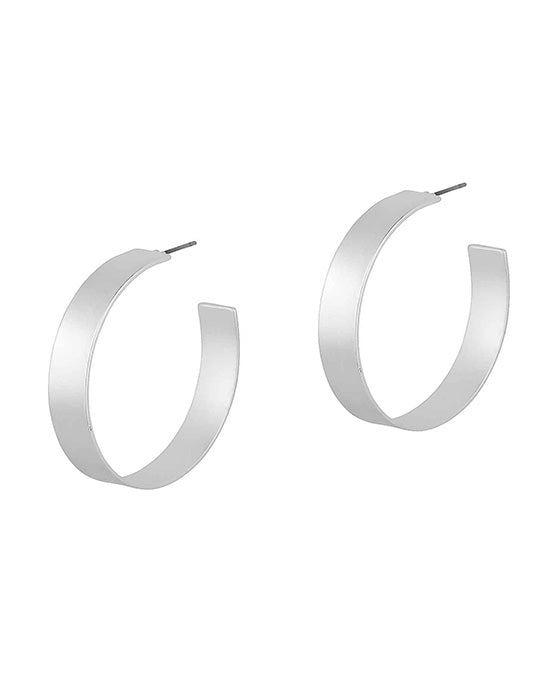 40mm Metal Hoop Earring