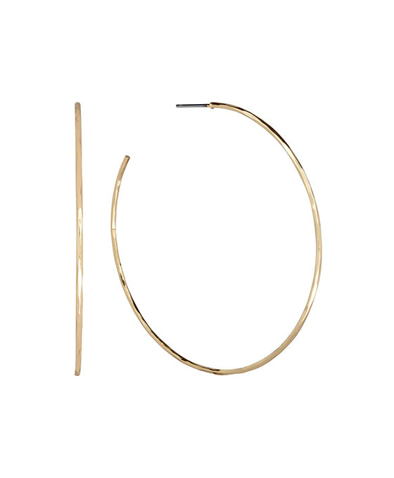 60mm Metal Wire Hoop Earring