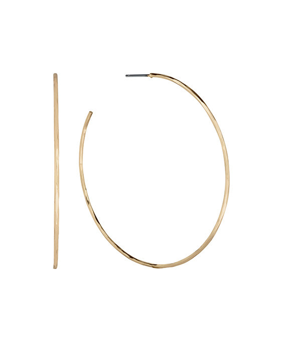 60mm Metal Wire Hoop Earring