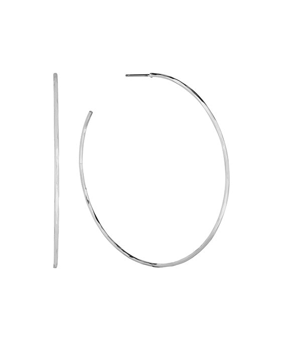 60mm Metal Wire Hoop Earring