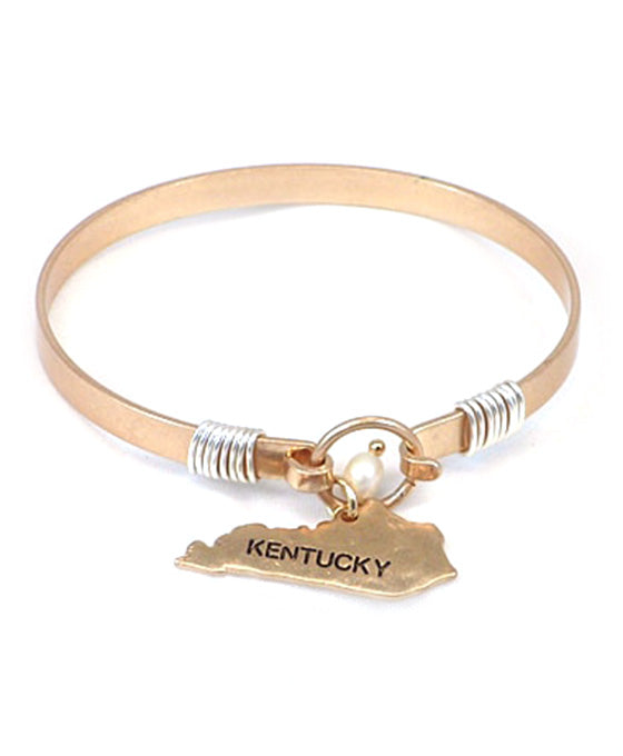 Kentucky State Wire Bracelet