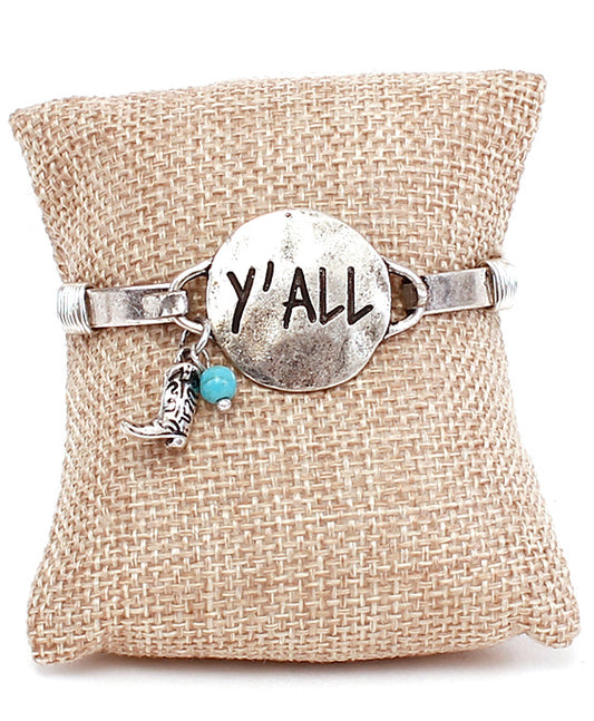 Message Bracelet - Y'ALL