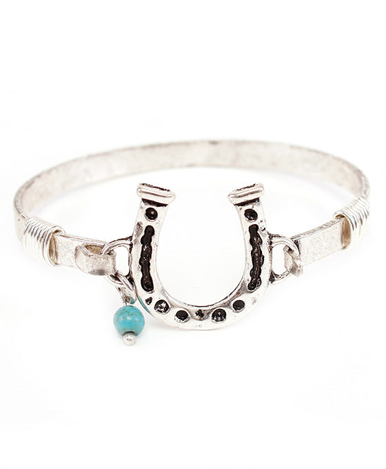 Horseshoe Wire Bracelet