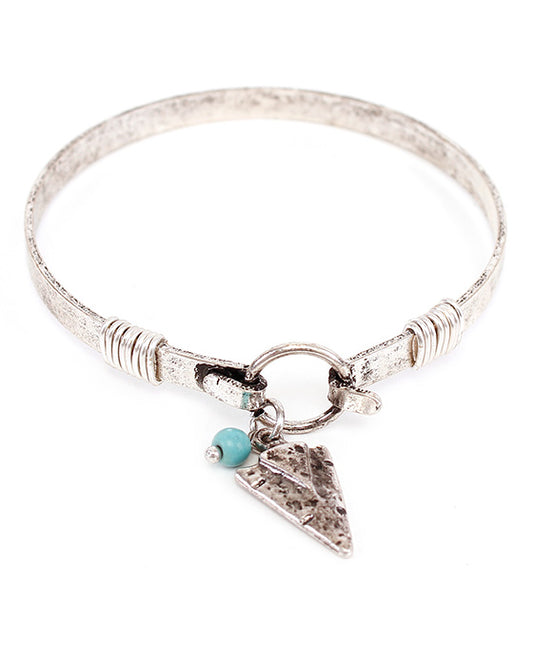 Arrow Head Wire Bracelet