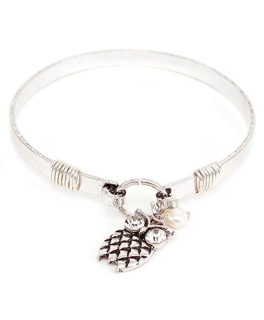 Owl Wire Bracelet