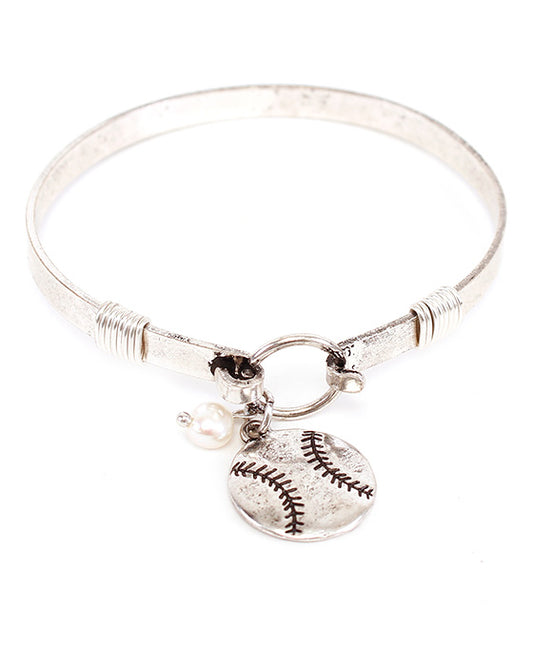 Baseball Wire Bracelet