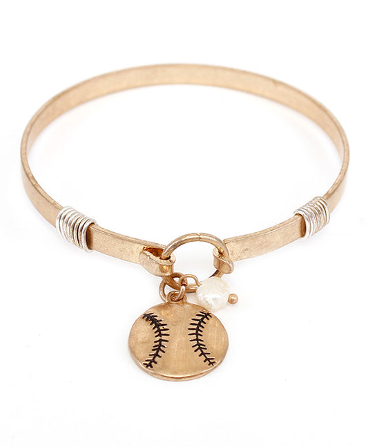 Baseball Wire Bracelet