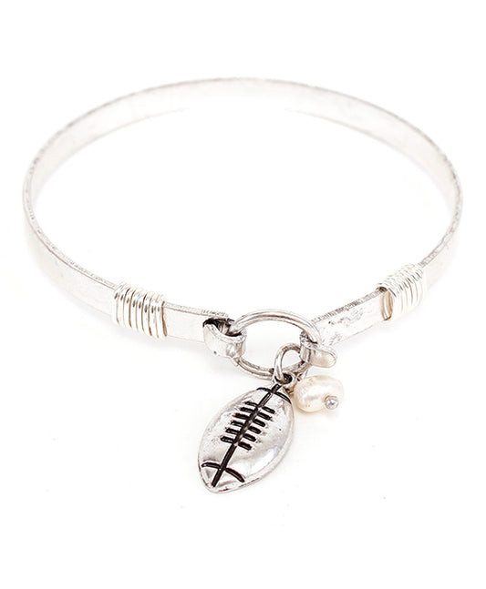 Football Wire Bracelet