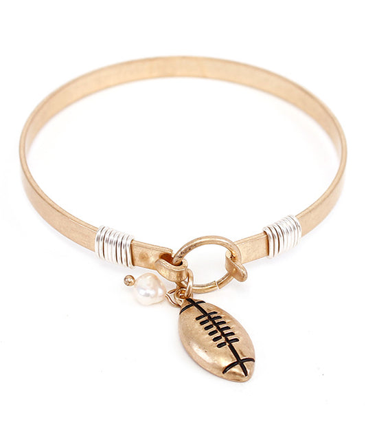 Football Wire Bracelet