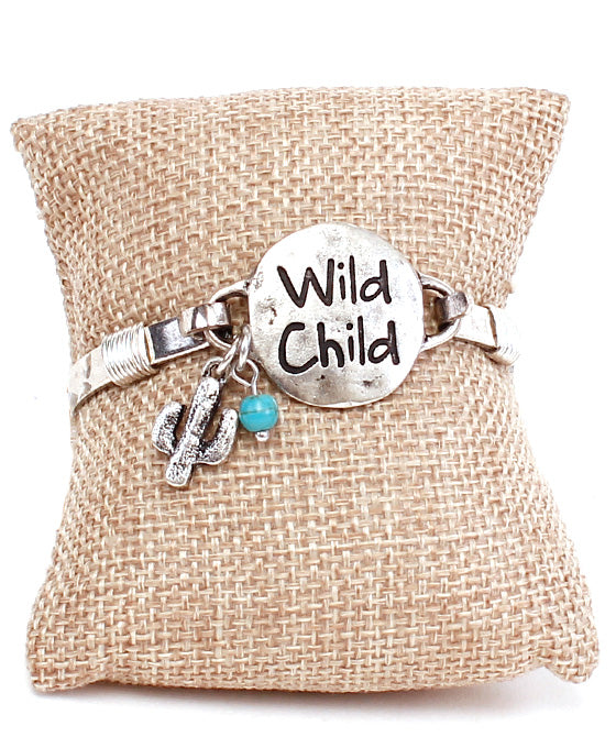 WILD CHILD Wire Bracelet