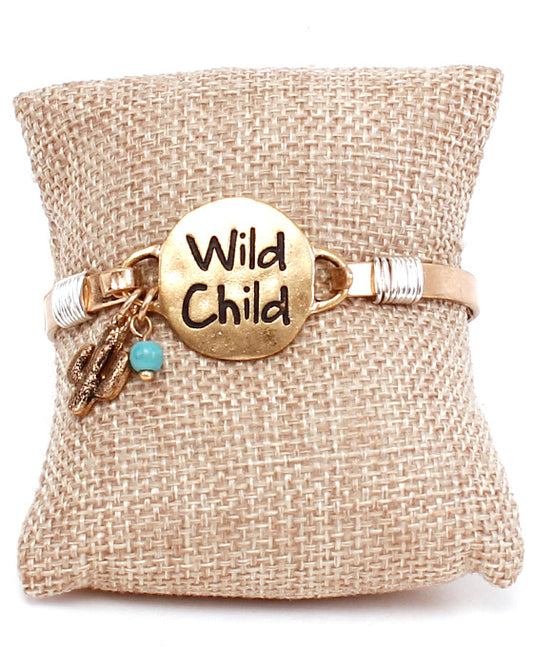 WILD CHILD Wire Bracelet