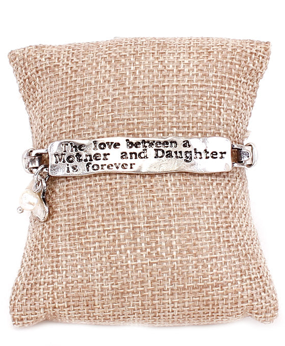 MOTHER & DAUGHTER Bar Wire Bracelet