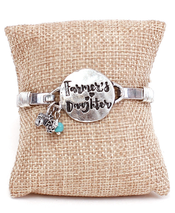 Message Bracelet - FARMERS DAUGHTER