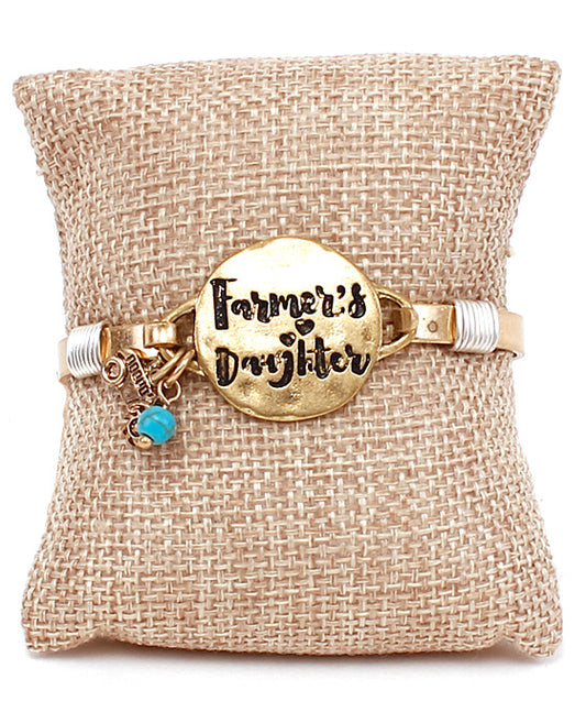 Message Bracelet - FARMERS DAUGHTER