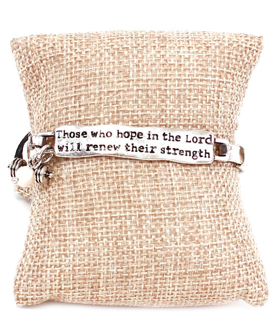 THOSE WHO HOPE Bar Wire Bracelet