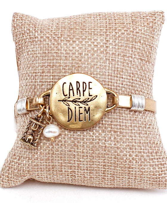 Message Bracelet - CARPE DIEM