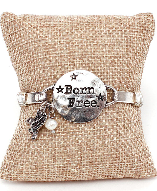 Message Bracelet - BORN FREE