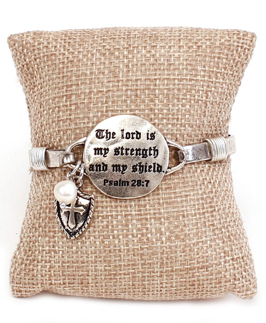 Message Bracelet - THE LORD IS MY STRENGTH