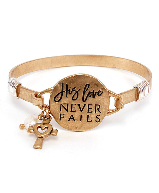 Message Bracelet - HIS LOVE