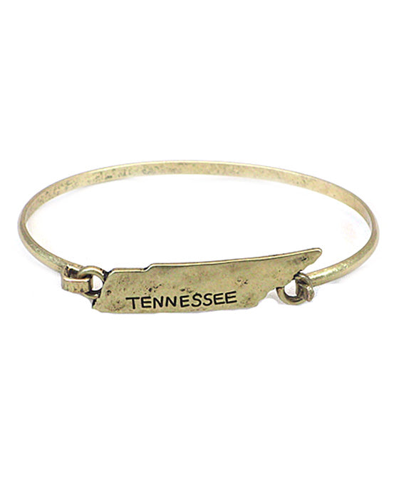 Tennessee State Wire Bracelet