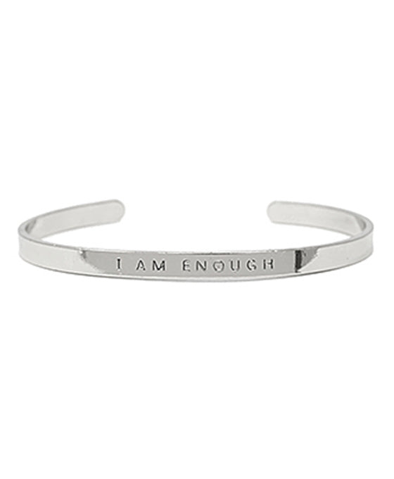 I AM ENOUGH Motivational Bracelet