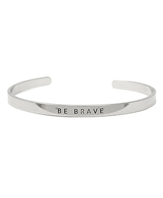 BE BRAVE Religious Bracelet