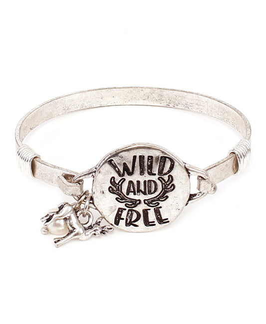 WILD & FREE Wire Bracelet