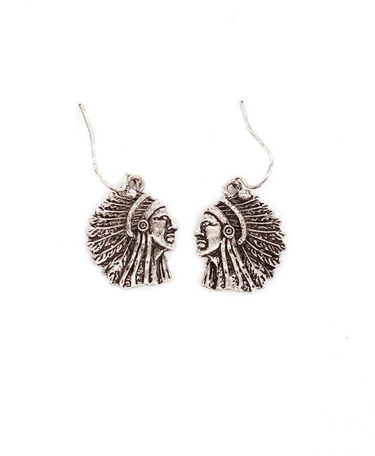 Indian Chief Earring