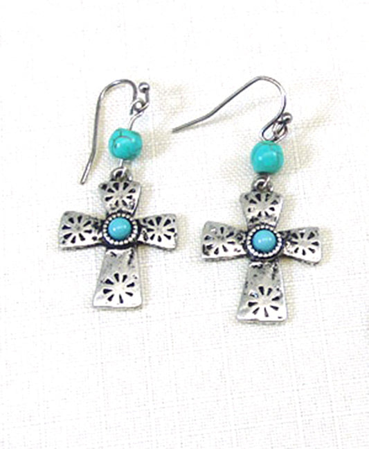 Cross Earring