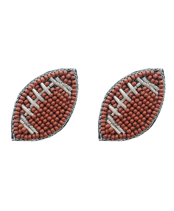 Sport Ball Seed Bead Post Earring