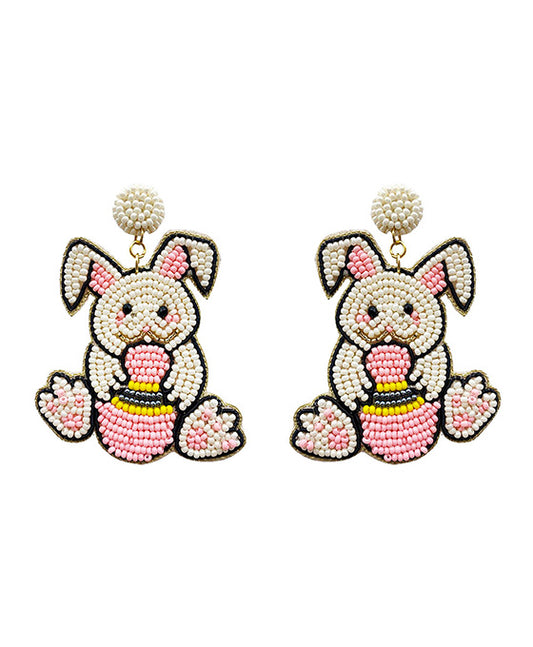 Easter Beaded Earring