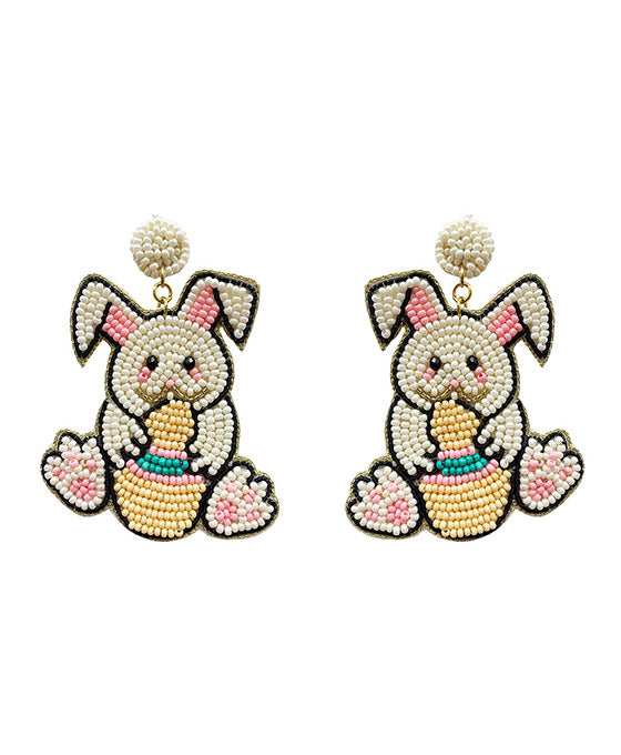 Easter Beaded Earring