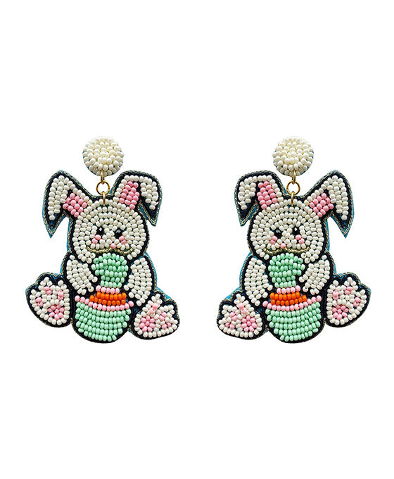 Easter Beaded Earring