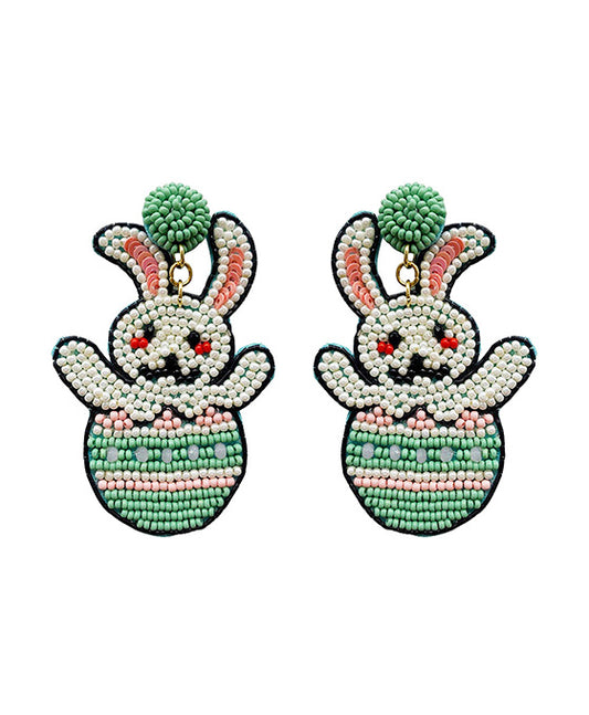 Easter Beaded Earring