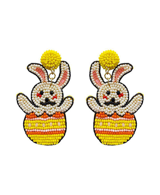 Easter Beaded Earring