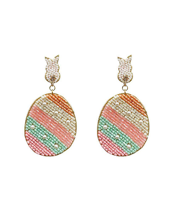 Easter Beaded Earring