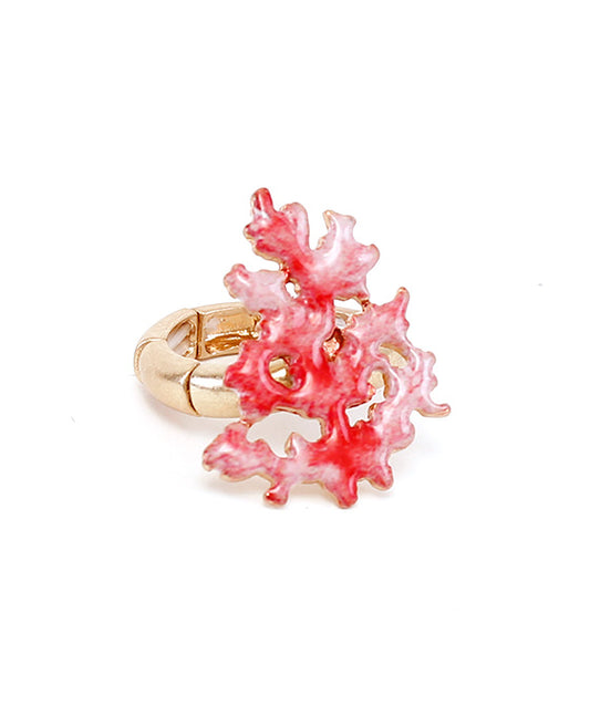 Coral Reef Print Ring