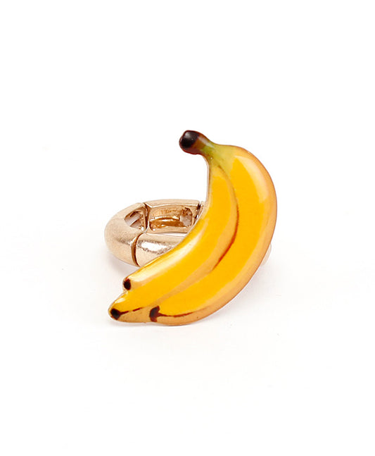 Banana Print Ring