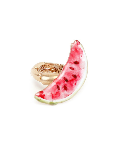 Watermelon Print Ring