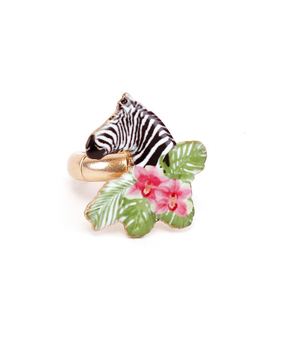 Zebra Print Ring