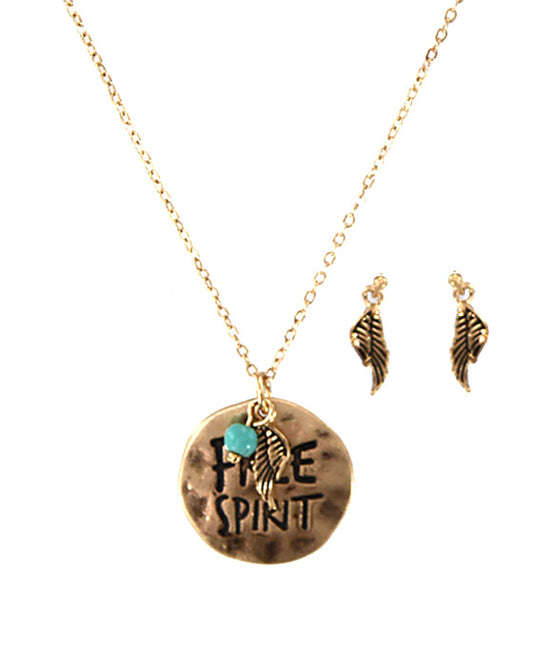 FREE SPIRIT Necklace Set