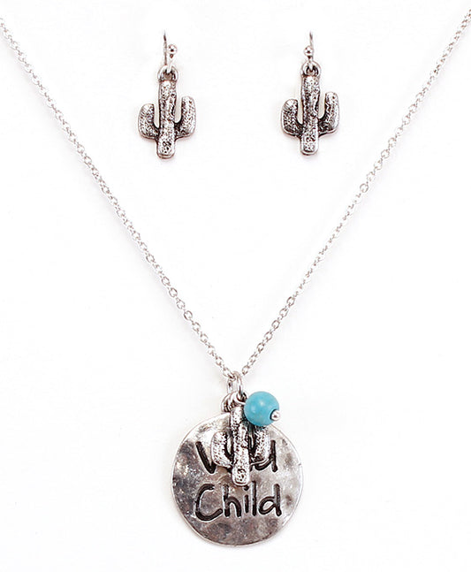 WILD CHILD Necklace Set